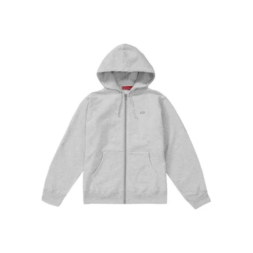 Supreme Reflective Small Box Zip Up Sweatshirt