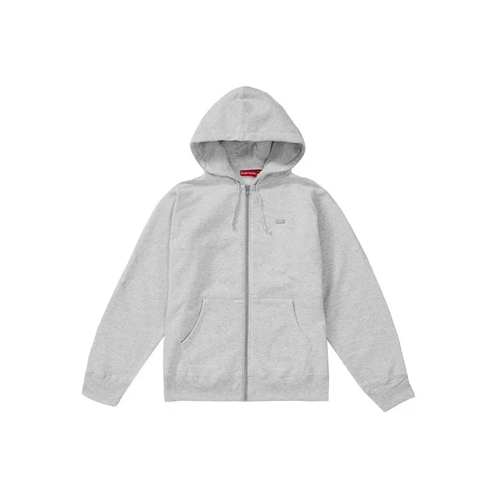 Supreme Reflective Small Box Zip Up Sweatshirt-0