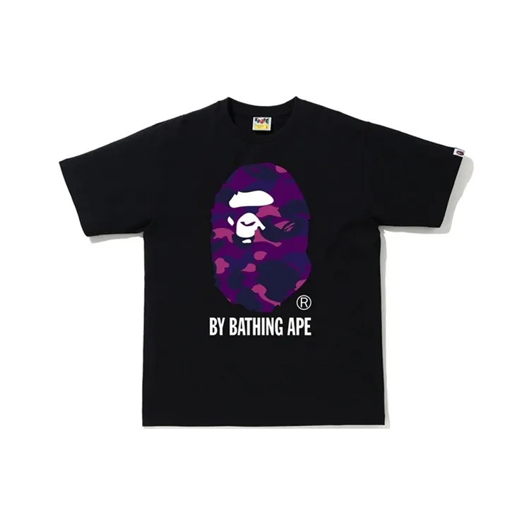 A BATHING APE Reflector Color Camo By Bathing Tee-5