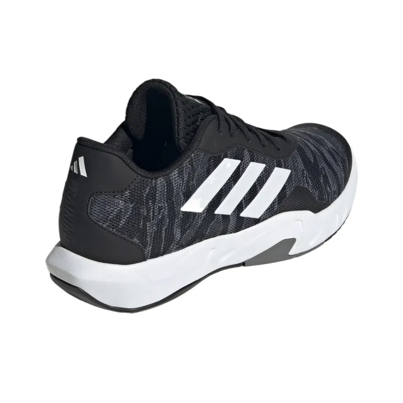 Adidas AMPLIMOVE VERSATILE Low Top Training Shoes Men's Gray White Black-1