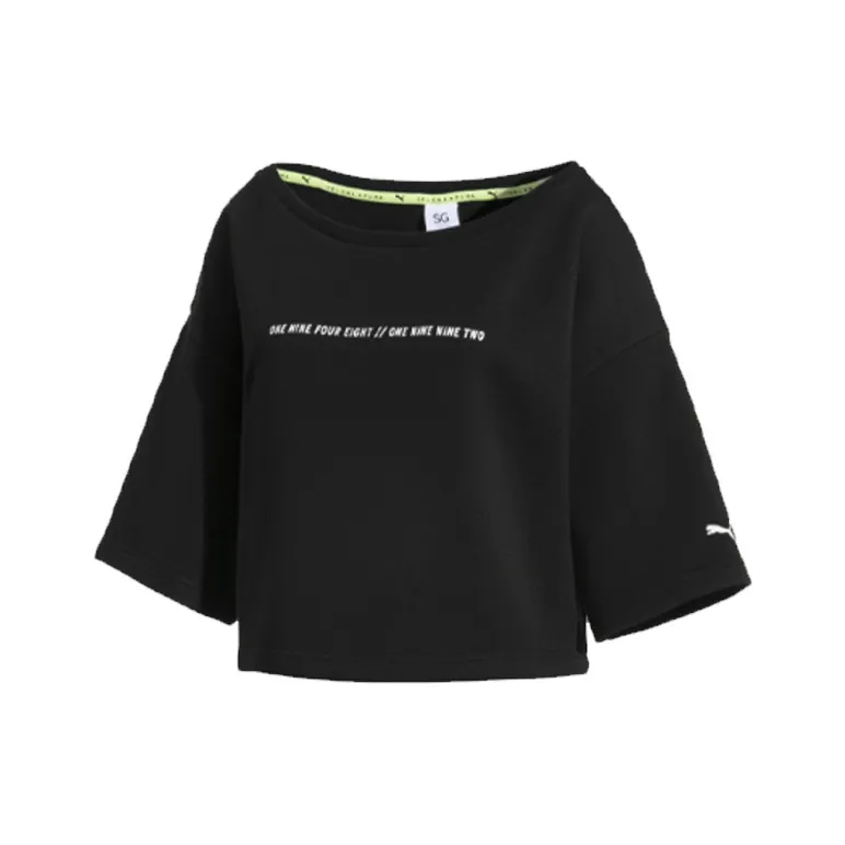 PUMA Sweatshirts Women's Black-0