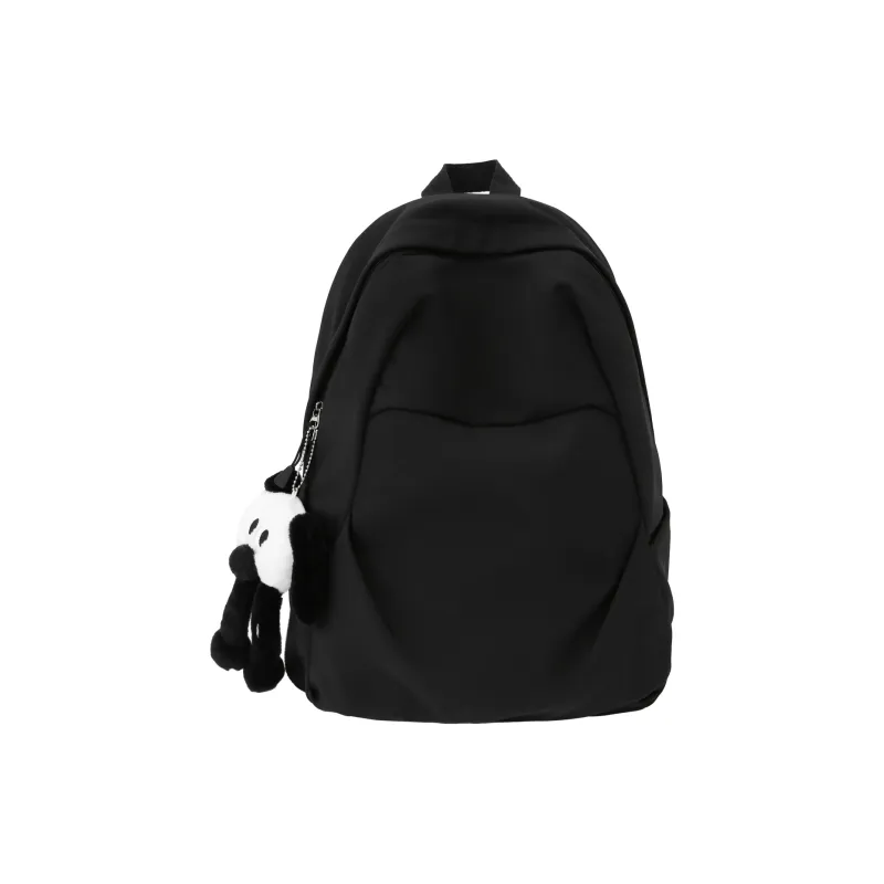 URBAN FOREST Nylon Backpack Unisex White/Gray/Black/Khaki/Green-6