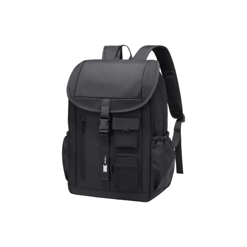 V.NINE Fabric Backpack Regular Unisex Khaki/Obsidian Black-11