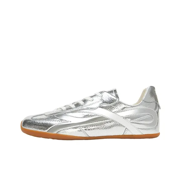 SMILEREPUBLIC FOUETTE SILVER BOWKNOT SIDE MARKINGS Casual Single Shoes Low Top Women's-0