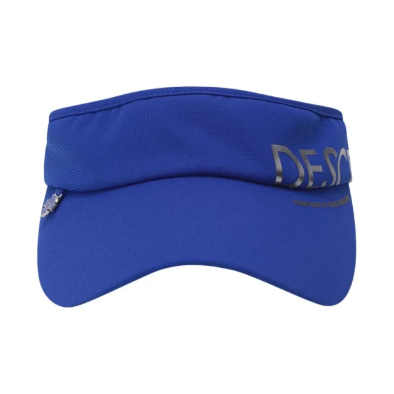 DESCENTE Polyester Polyurethane Sun Protection Hats Women's Blue-1
