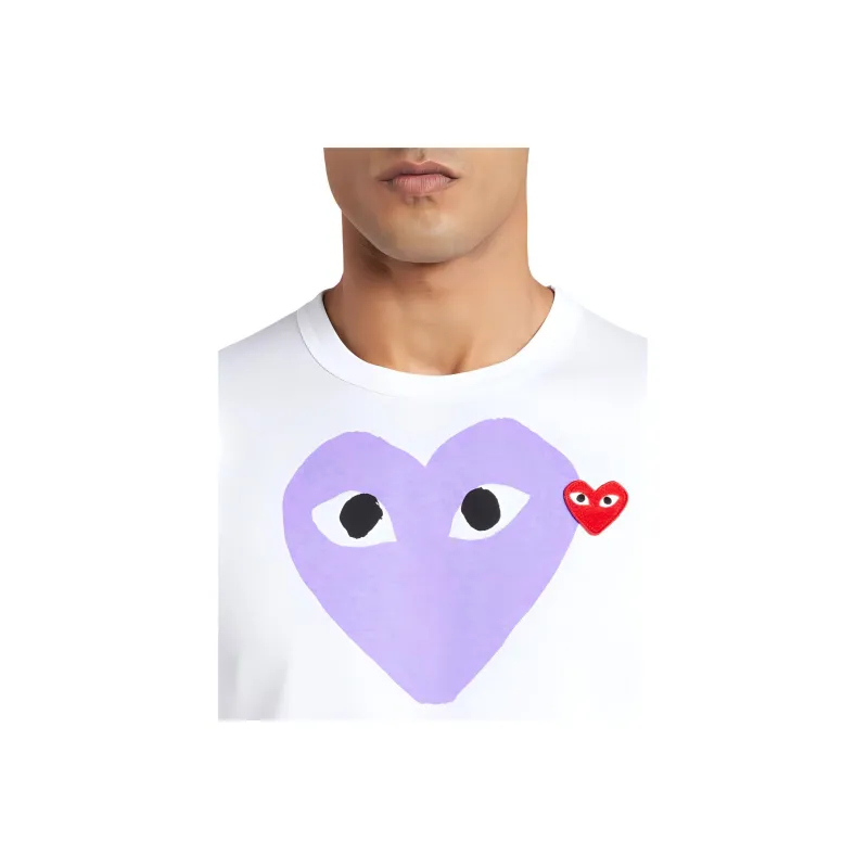CDG Play T Shirts Men-3