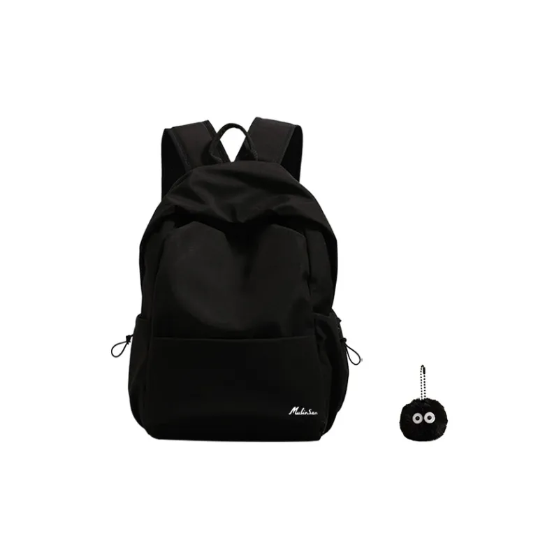 Mulinsen Nylon Backpack Regular Unisex Ecru/Black/Gray/Blue/Pink-9