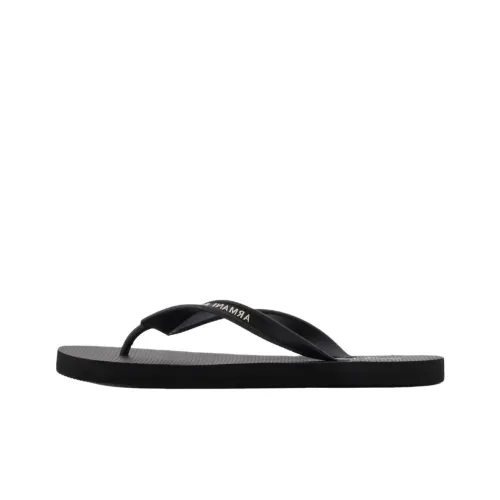 ARMANI EXCHANGEAE Slip Resistant Flip Flops Men's Black