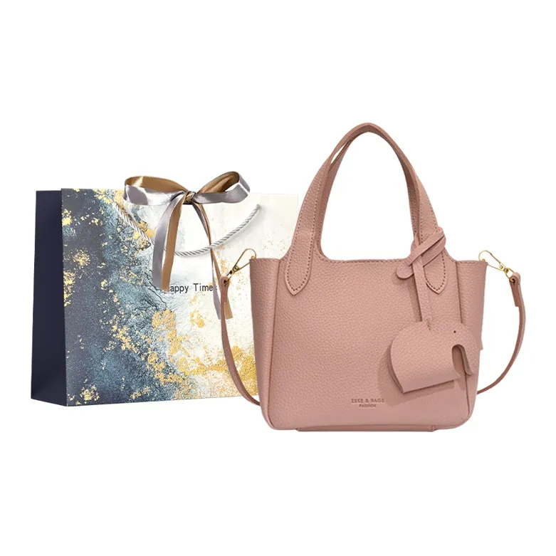 Iman's House PU Handbag Women's White/Pink/Khaki/Black-4