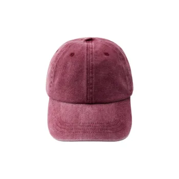 ZARA Cotton Baseball Caps Women's Pink