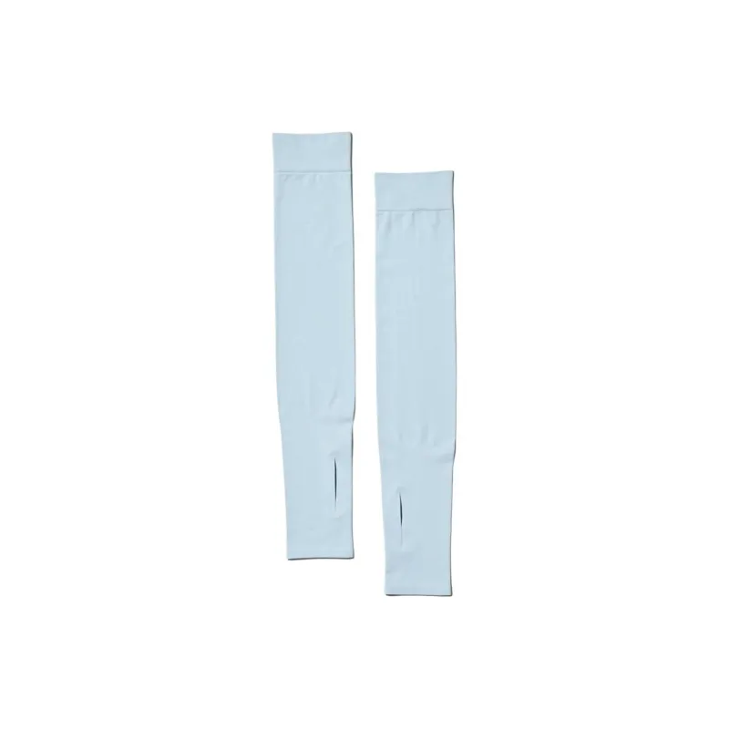 UNIQLO Polyamide Elastane Sun Protection Sleeves Unisex White-4
