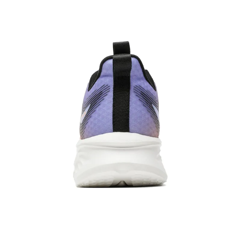 Warrior Breathable Lightweight Low Top Casual Training Long Distance Running Shoes Men's White Orange Purple-5