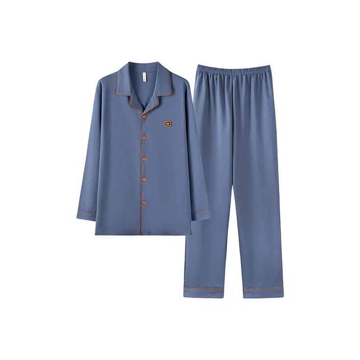 MIIOW Pajama Set Men's Sea Blue-0