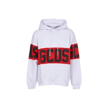 GCDS Logo Print Hoodie