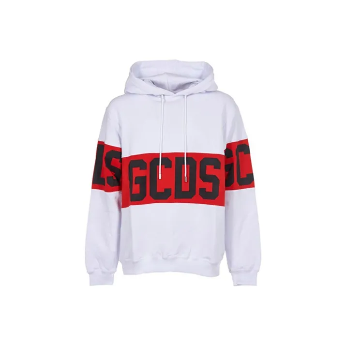GCDS Logo Print Hoodie-0