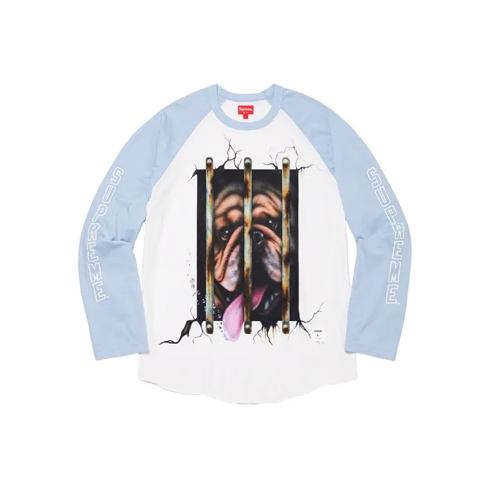 Supreme Dog Raglan L/S Top-1
