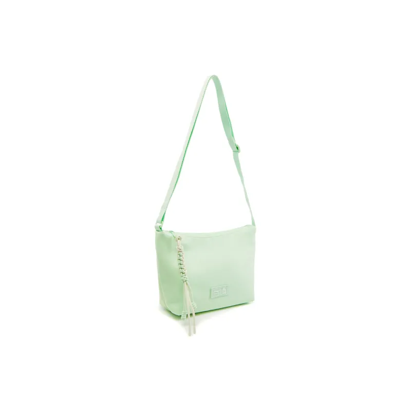 LINING Chinese Culture Series Crossbody Bags Water Wave Green-2