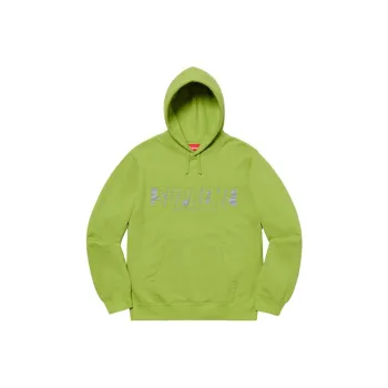 Supreme Reflective Cutout Hooded Sweatshirt