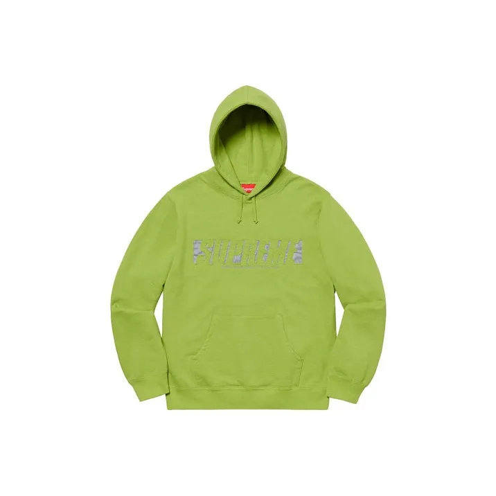 Supreme Reflective Cutout Hooded Sweatshirt-0