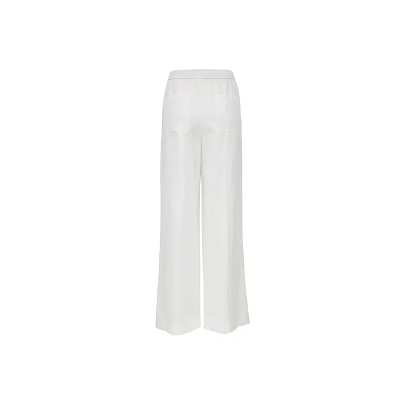 ONLY Casual Pants Women's A43 Cream White-1