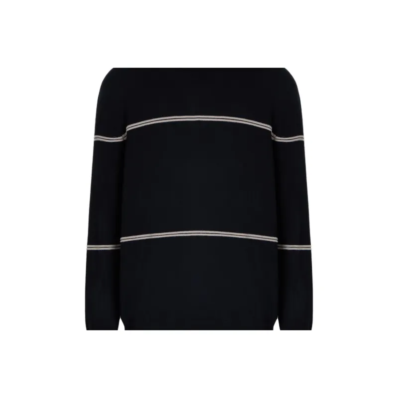 ARMANI EXCHANGEAE SS25 Knitwear Men's Marine Blue-1