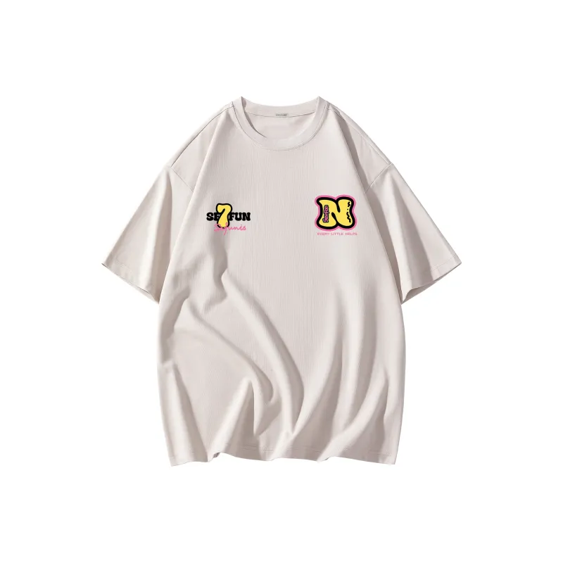 7 SEVFUN T Shirt Unisex Misty Blue-4