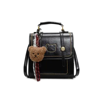 Morellybear PU Backpack Unisex Multicolor
