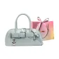 Blue with Charm-Shopping Bag