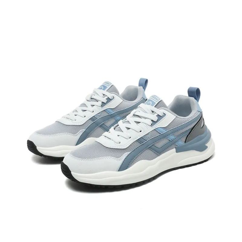 Yamid YAMIDE Cushioning Rebound Wear Resistant Breathable Slip Resistant Low Top Casual Shoes Unisex White Violet-28