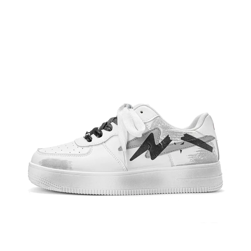 Crayon Shinchan Low Top Skateboard Shoes Unisex-25