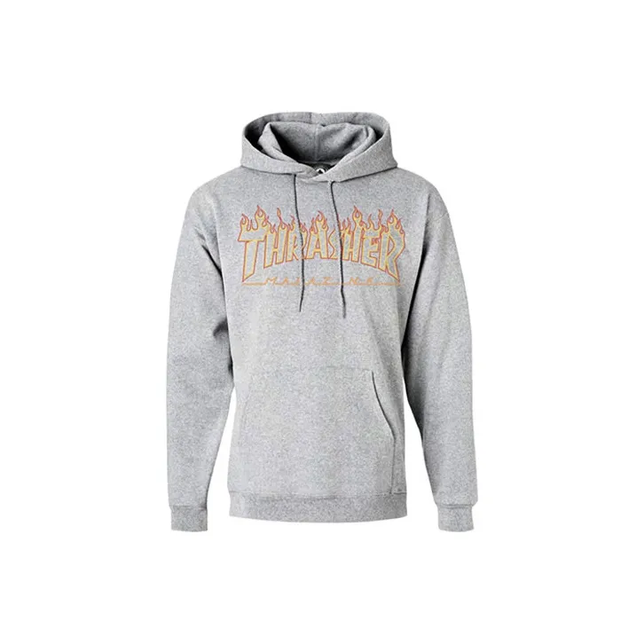 Thrasher Sweatshirt Japan Version Unisex Gray-0
