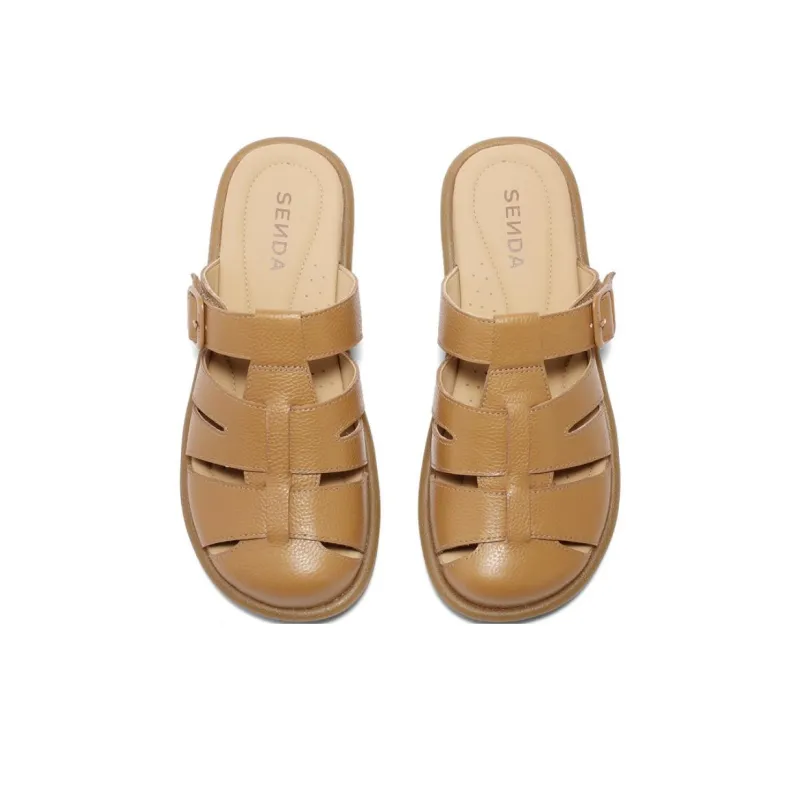 Senda Abrasion Resistant Wrap toe Slippers Women's-2