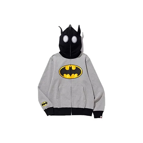 Bape X Dc Batman Full Zip Hoodie-0