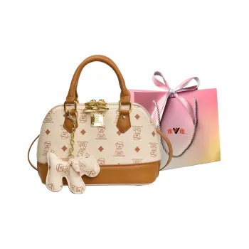 Yalu PU Handbag Women's White/Pink/Black/Brown