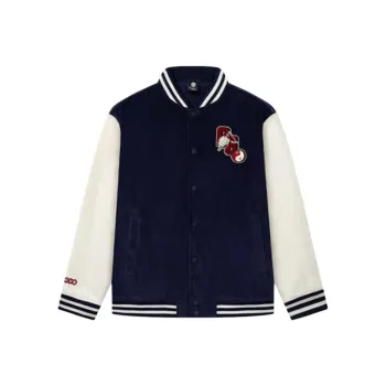 361° Baseball Jacket Men's Mica Blue/Peeling Paint White