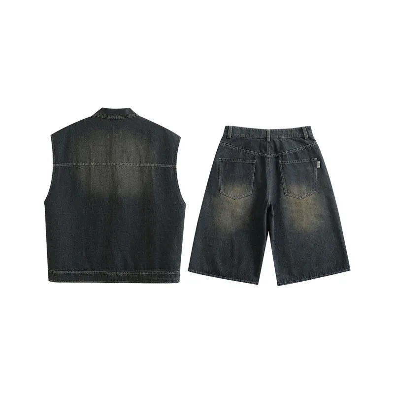 HARDY HARDY Casual Sportswear Unisex Denim Blue-1