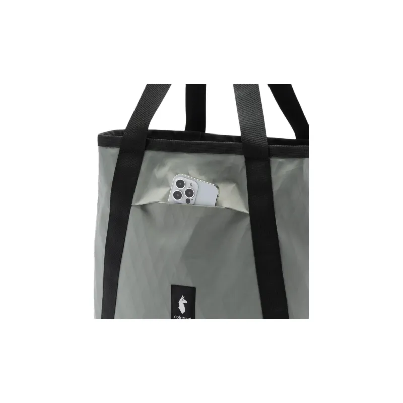 Cotopaxi Canvas Tote Bag Shopping Bag Handbag Unisex Light Gray-3