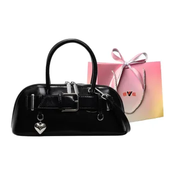 Yalu PU Shoulder Bag, Crossbody Bag, Handbag Women's Black/Ecru/Silver/Pink/Green/Blue