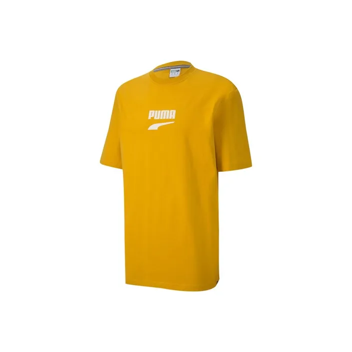 PUMA Downtown T Shirt Men's Gold-0