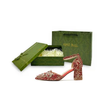 XIMO BULL Chunky Heel High Heels 6.5CM Women's