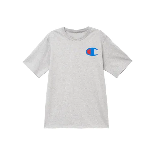 Champion T Shirt US Version Unisex Gray