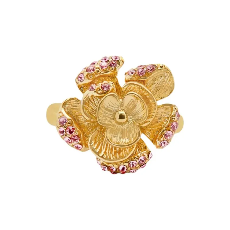 Oscar De La Renta Flower detailing Ring-1