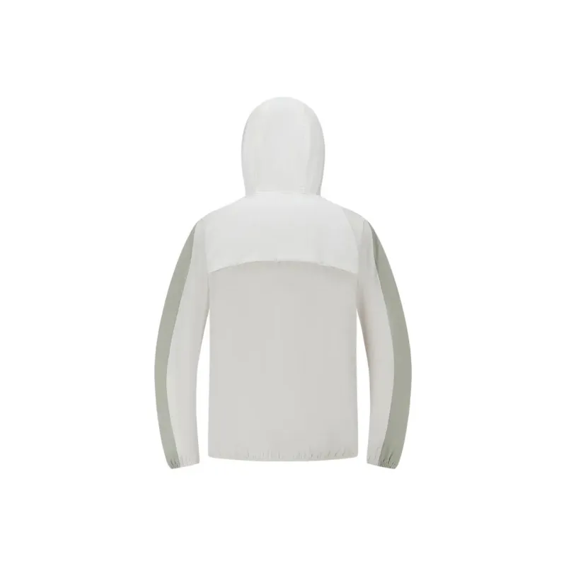 DECATHLON 500 Series Windproof And Breathable Jacket Men's Ecru/Pearl Beige-1