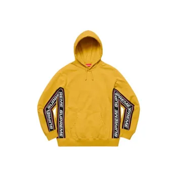 Supreme Text Rib Hooded Sweatshirt