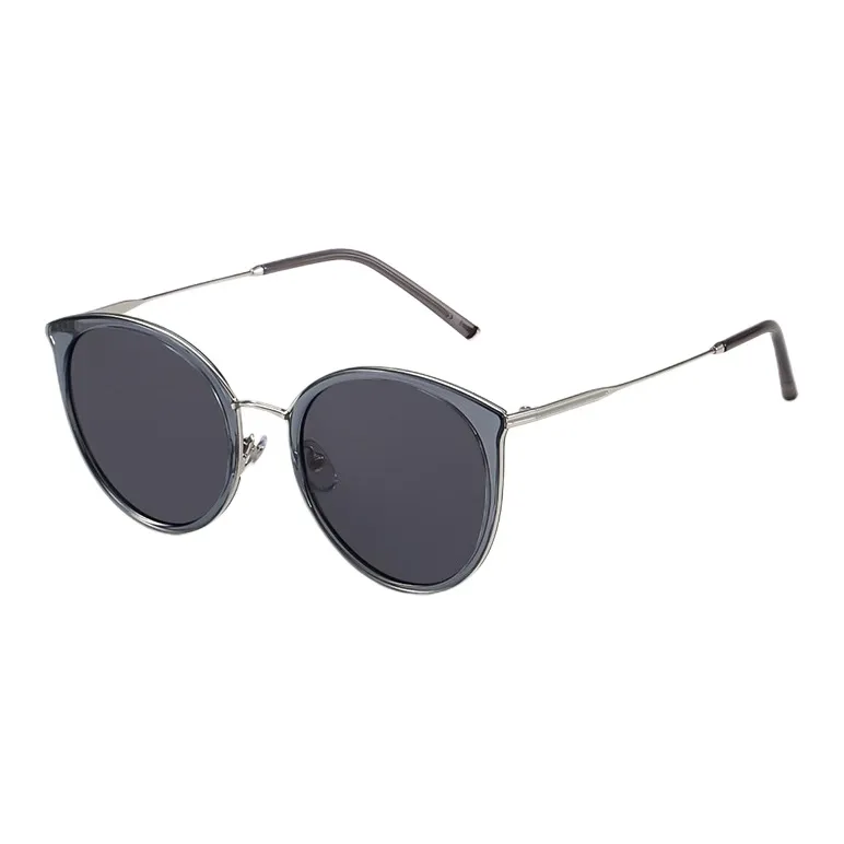 NOME TR/Memory Plastic Metal Cat Eye Sunglasses Women's-4