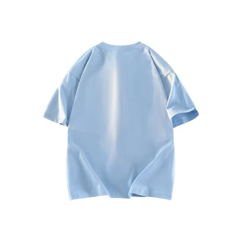 HAVR Loose Fit Breathable Thin Short Sleeved T Shirts Unisex-13