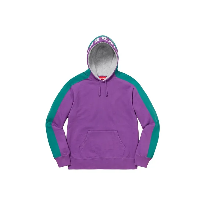 Supreme Paneled Hooded Sweatshirt-0