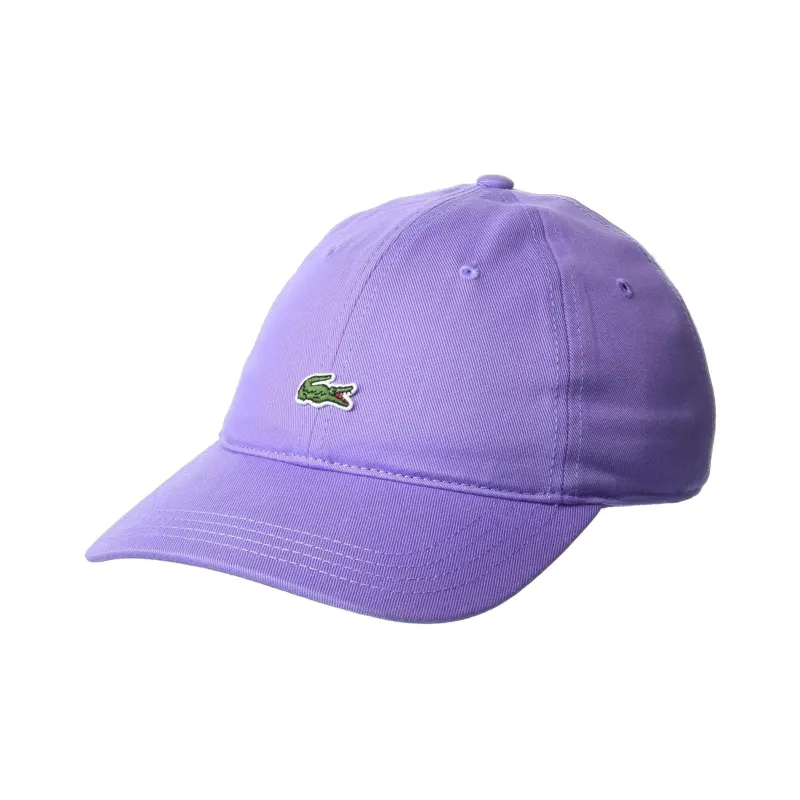 LACOSTE Cotton Baseball Caps Unisex Purple-3
