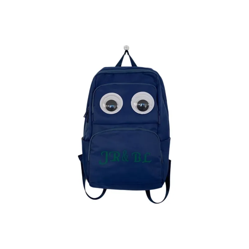 URBAN FOREST Nylon Backpack Unisex White/Black/Red/Blue-18