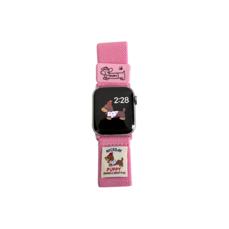 LOVINGCOOL Apple Compatibility Watch Band 14cm Nylon Material-23